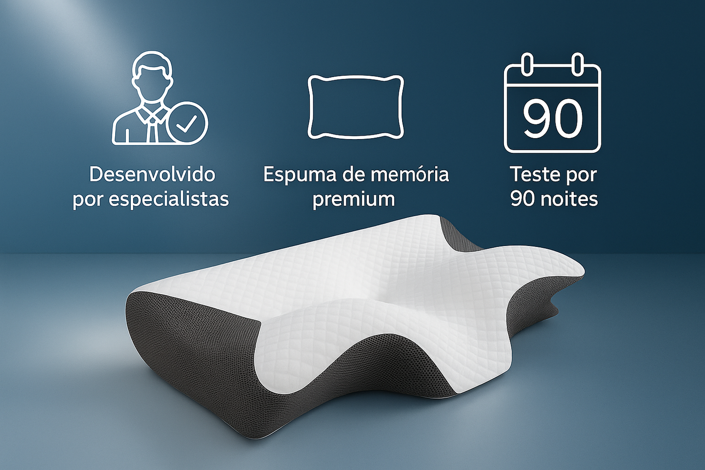 ReliefPillow® Travesseiro Ortopédico 3 em 1